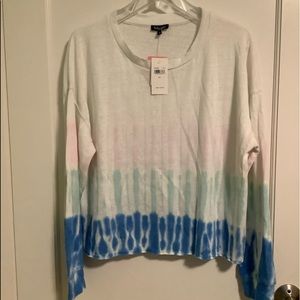 Splendid tie dye top lounge wear